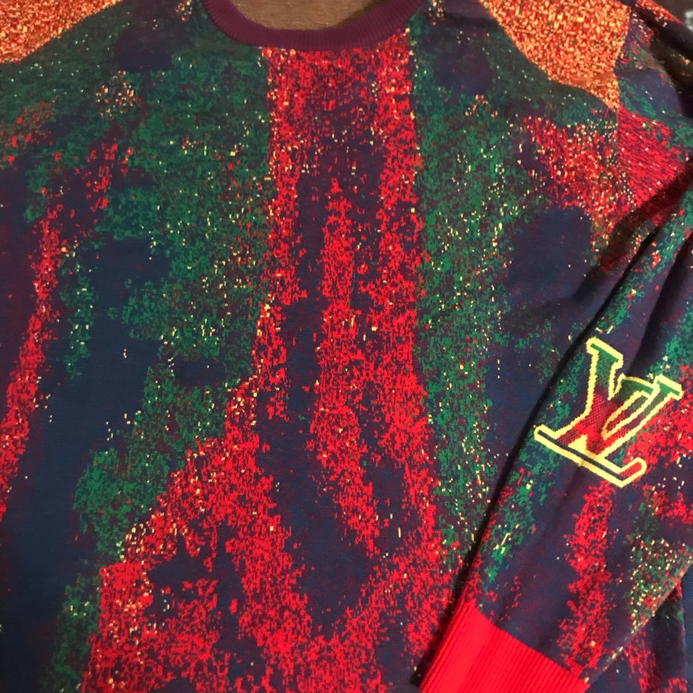 Louis Vuitton jacquard sweater